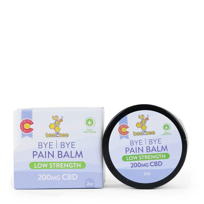 CBD Bye Bye Pain Balm, Low Strength