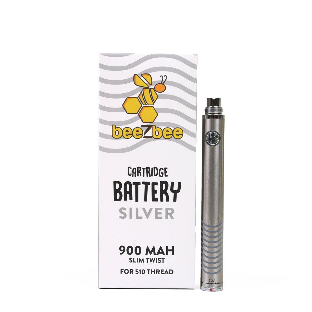 cartridge battery silver 900 MAH slim twist