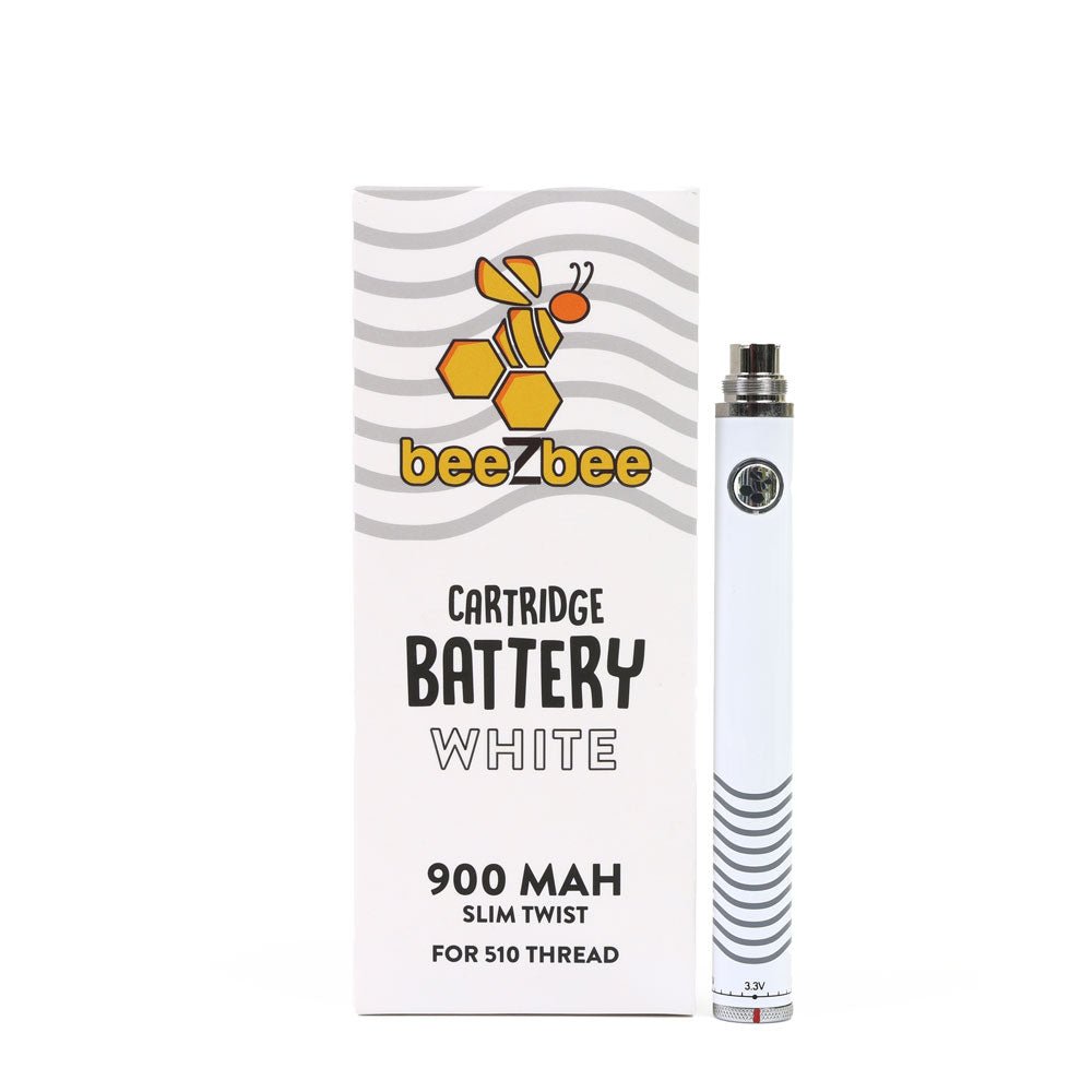 Cartridge battery white 900 MAH slim twist