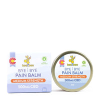 CBD Bye Bye Pain Balm, Medium Strength