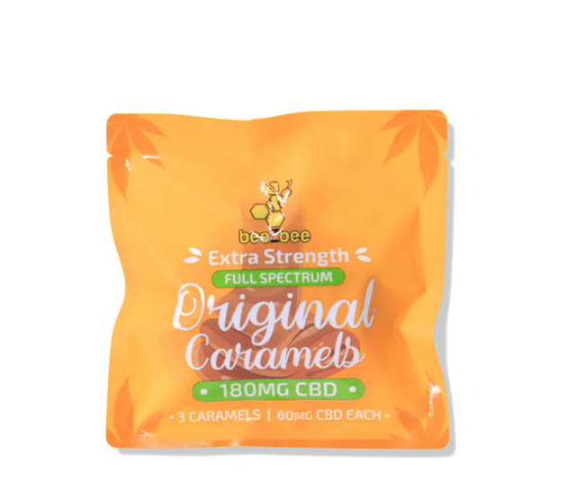 CBD Caramels, Extra Strength - beeZbee