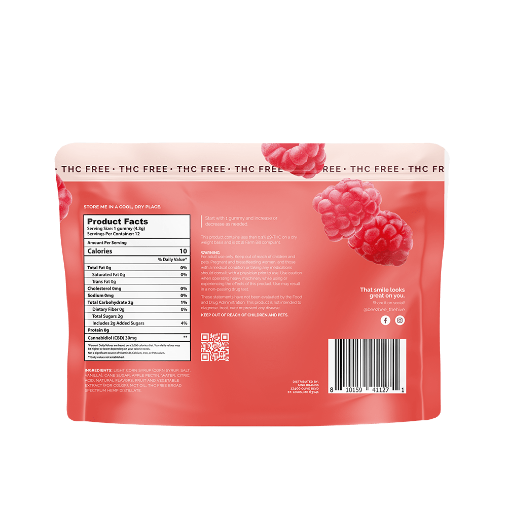CBD Gummies, THC Free - beeZbee