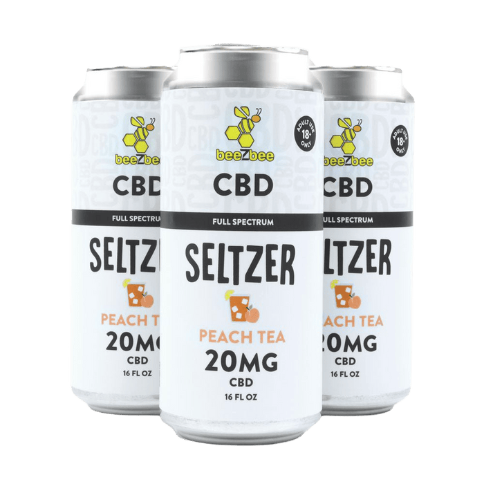 CBD Seltzer - Peach Tea