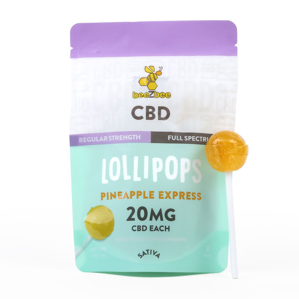 CBD Terpene Lollipops - beeZbee