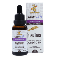 CBD+CBN Tincture, High Strength