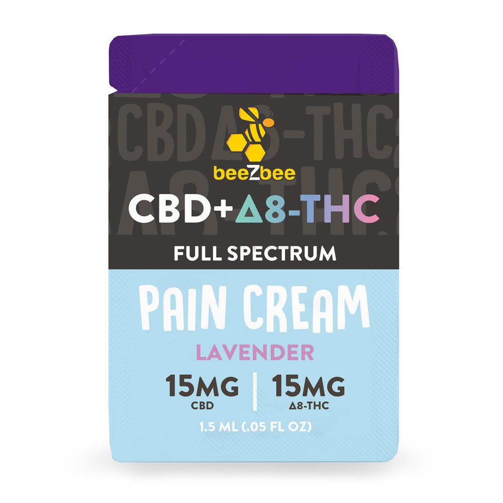 Single Serve Pain Creams - beeZbee