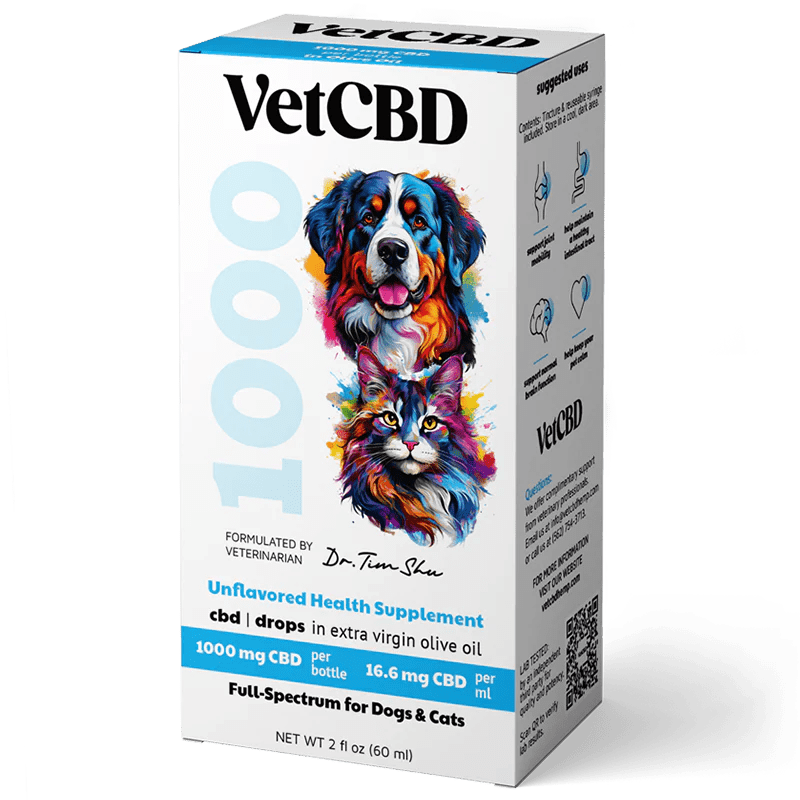 Standard Formula CBD Tincture for Dogs & Cats - beeZbee