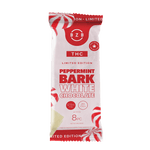 THC Chocolate, White Chocolate Peppermint Bark - beeZbee