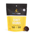 THC+CBD Dark Chocolate Honey Rounds